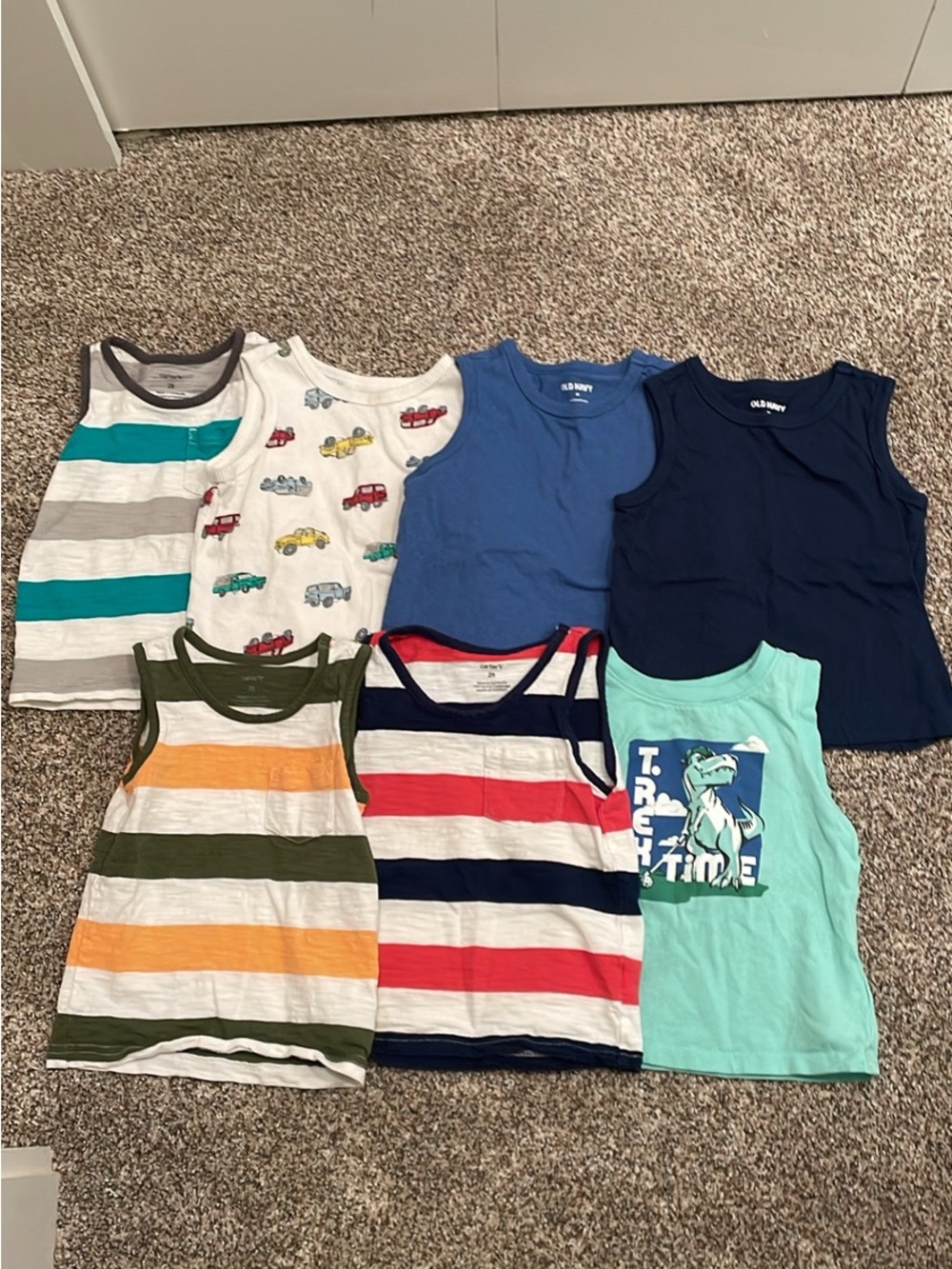 Carter's/Old Navy Boys Tank Top Bundle